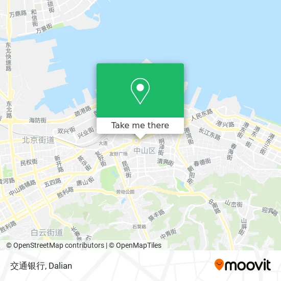 交通银行 map