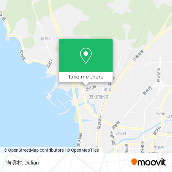 海滨村 map