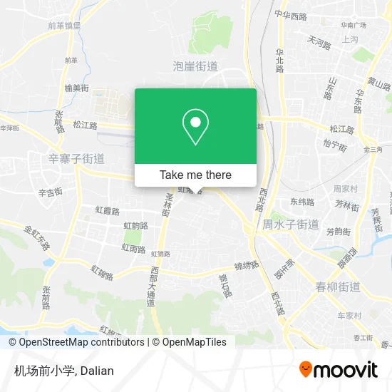 机场前小学 map