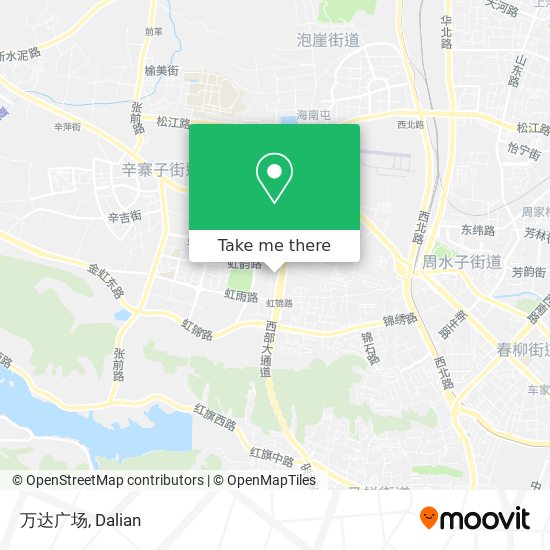 万达广场 map