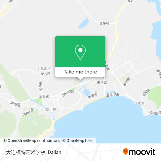 大连模特艺术学校 map