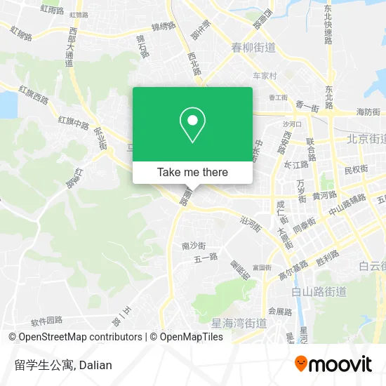 留学生公寓 map