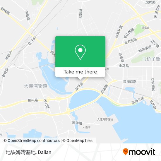 地铁海湾基地 map