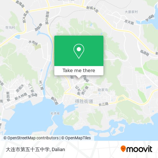 大连市第五十五中学 map