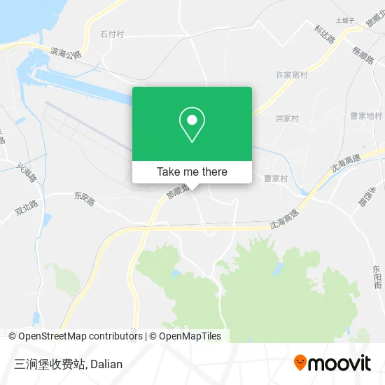 三涧堡收费站 map