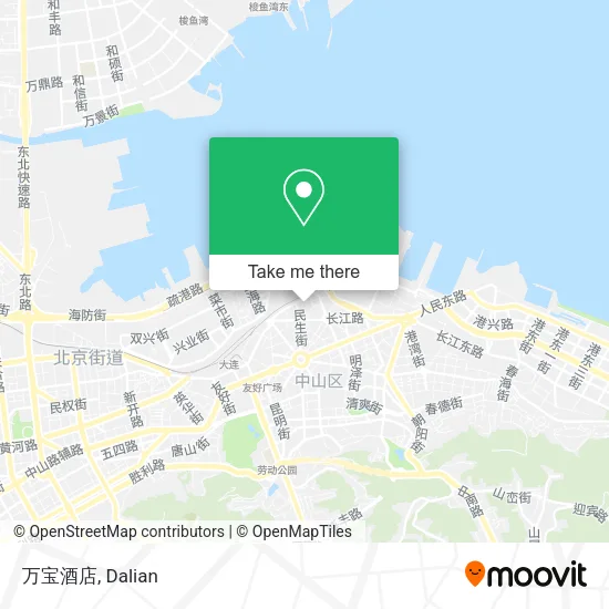 万宝酒店 map