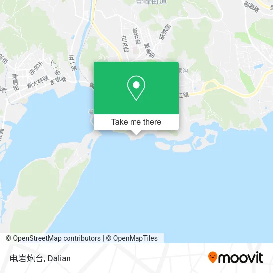 电岩炮台 map