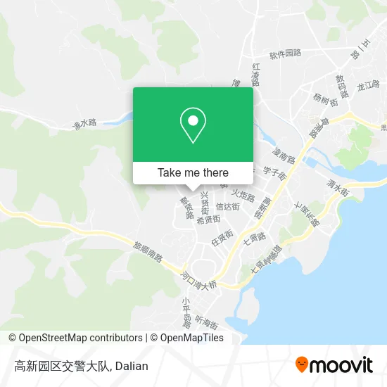 高新园区交警大队 map