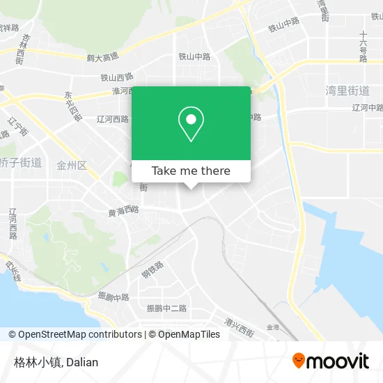 格林小镇 map
