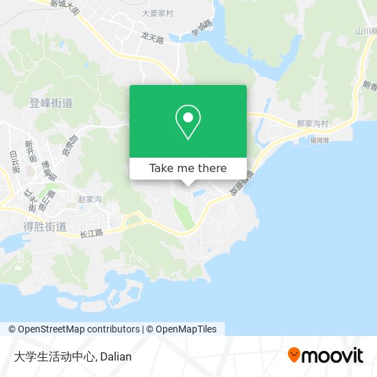 大学生活动中心 map