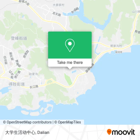 大学生活动中心 map