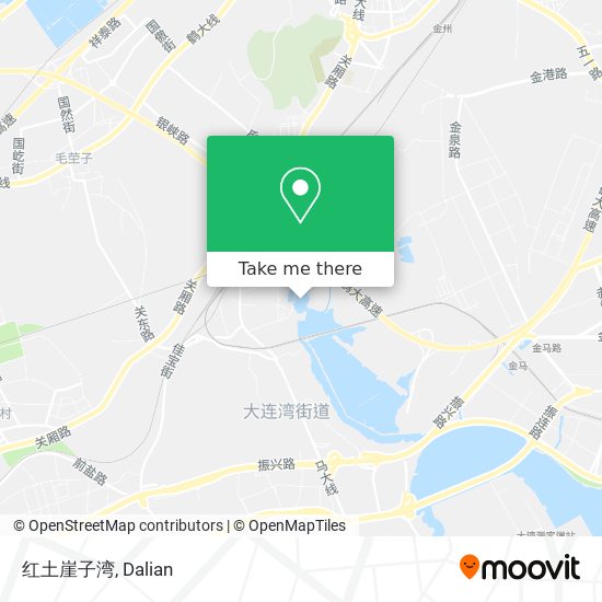 红土崖子湾 map
