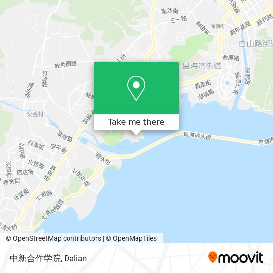 中新合作学院 map