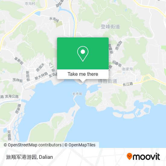 旅顺军港游园 map