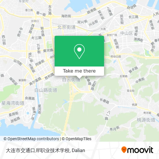 大连市交通口岸职业技术学校 map