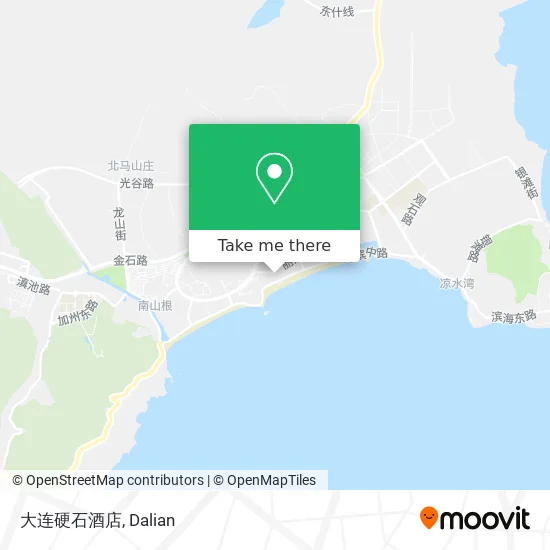 大连硬石酒店 map