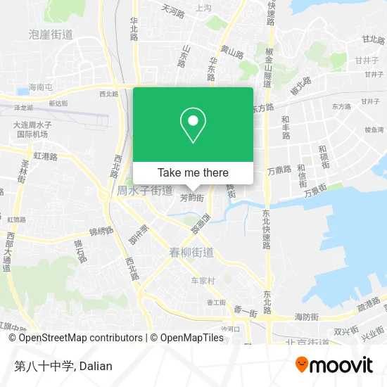 第八十中学 map