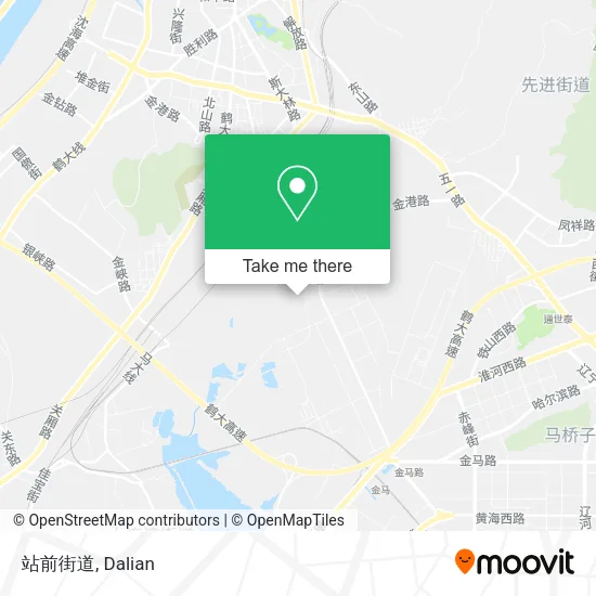站前街道 map