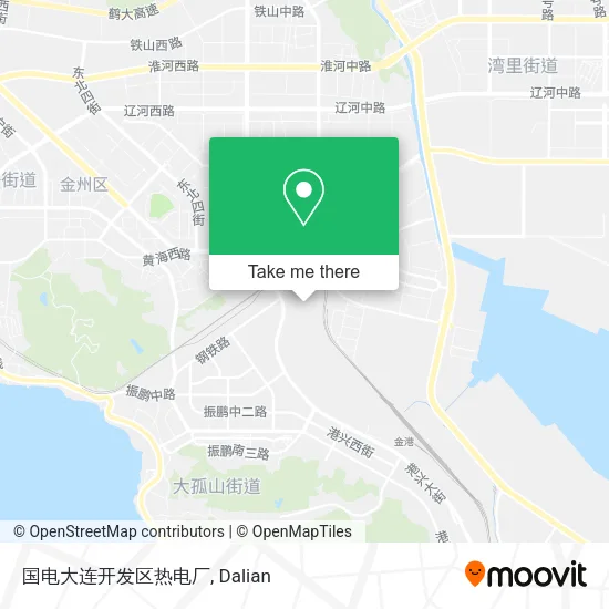 国电大连开发区热电厂 map