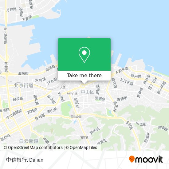 中信银行 map