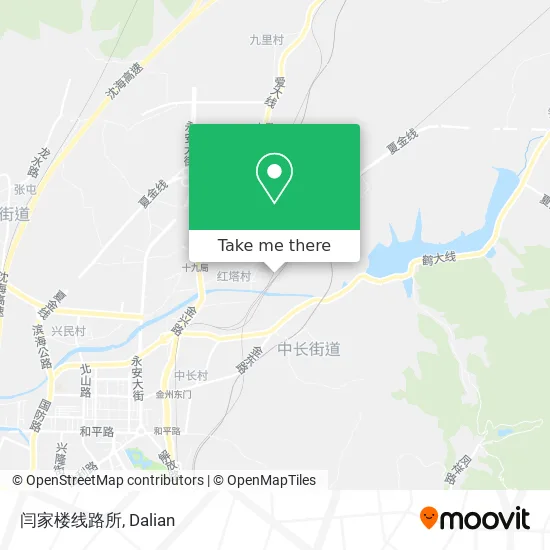 闫家楼线路所 map
