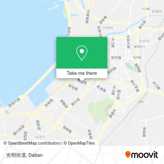 光明街道 map