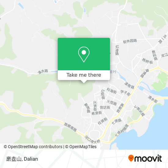 磨盘山 map