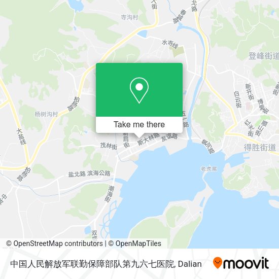 中国人民解放军联勤保障部队第九六七医院 map