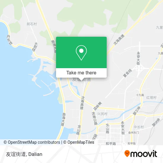 友谊街道 map