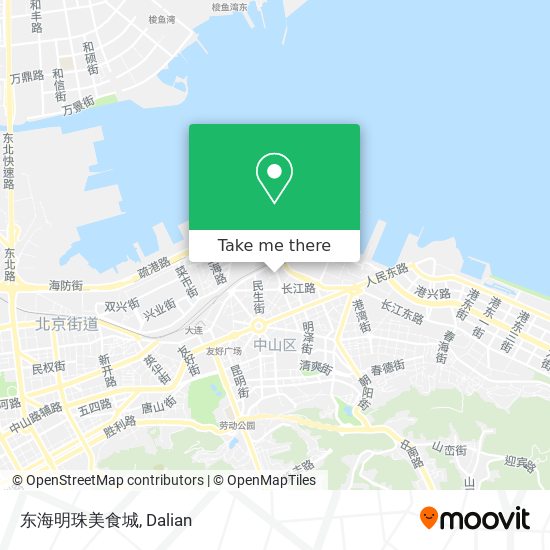 东海明珠美食城 map