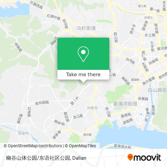 幽谷山体公园/东语社区公园 map