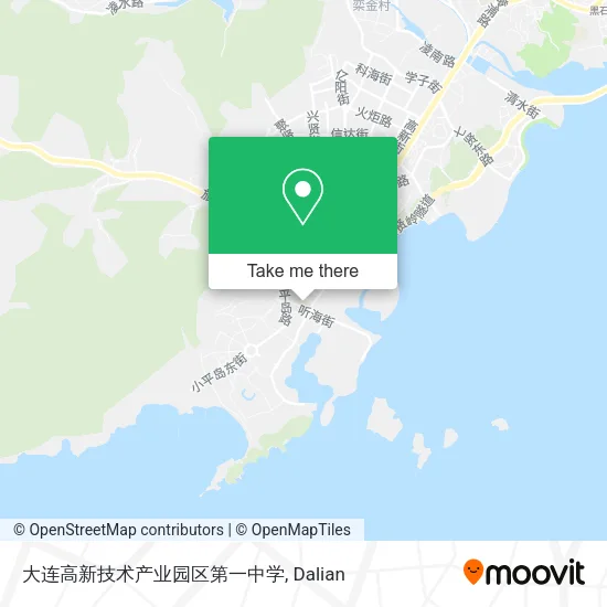 大连高新技术产业园区第一中学 map