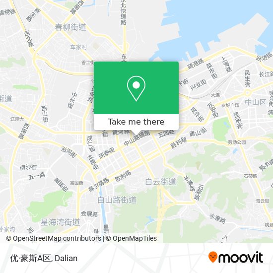 优·豪斯A区 map