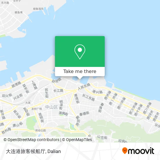 大连港旅客候船厅 map