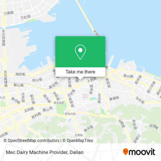 Mec Dairy Machine Provider map