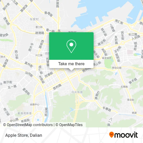 Apple Store map