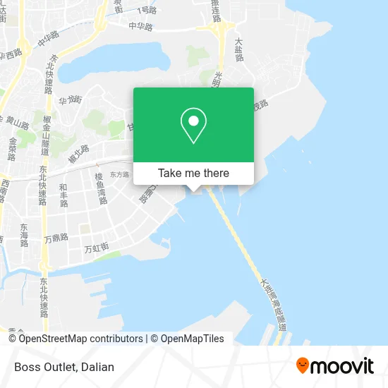 Boss Outlet map