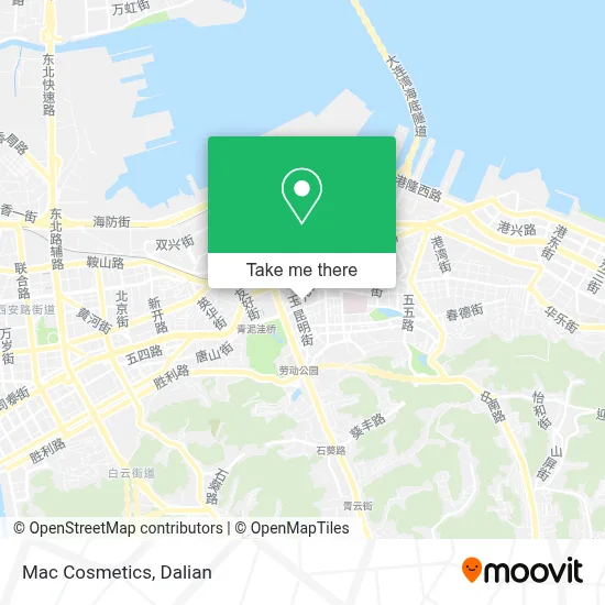Mac Cosmetics map