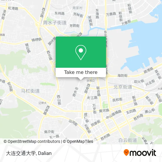 大连交通大学 map