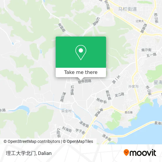 理工大学北门 map