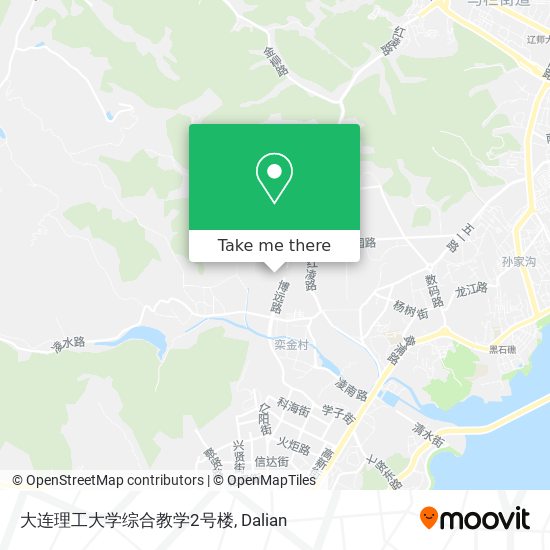 大连理工大学综合教学2号楼 map