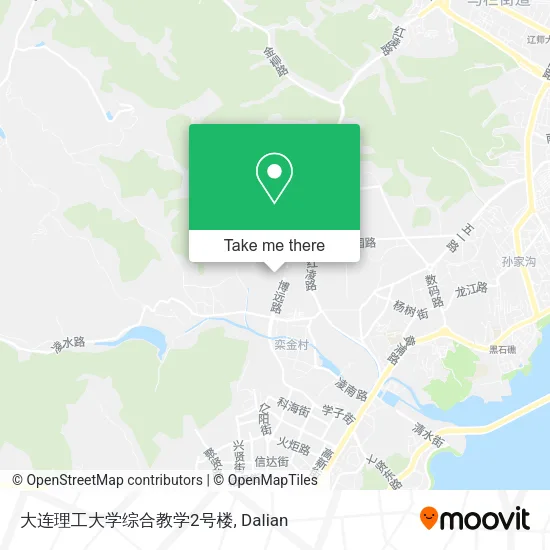 大连理工大学综合教学2号楼 map