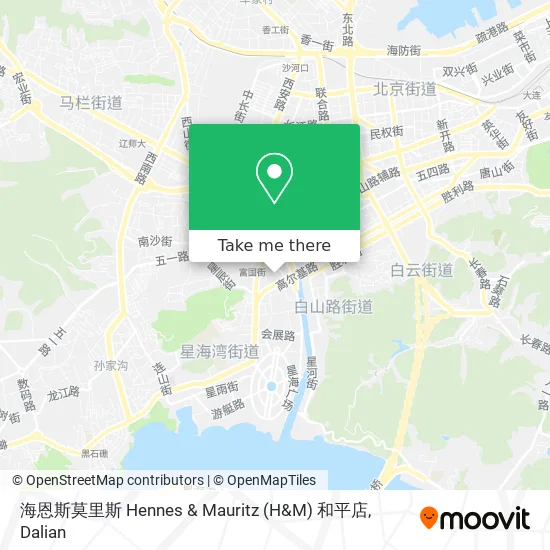 海恩斯莫里斯 Hennes & Mauritz (H&M) 和平店 map