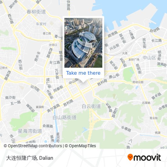 大连恒隆广场 map