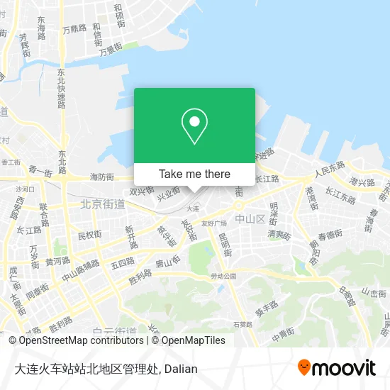 大连火车站站北地区管理处 map