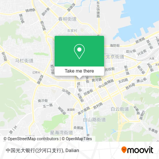 中国光大银行(沙河口支行) map