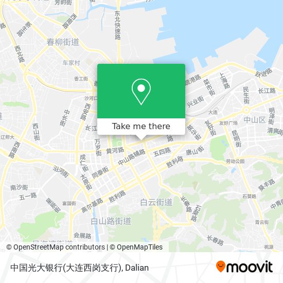 中国光大银行(大连西岗支行) map