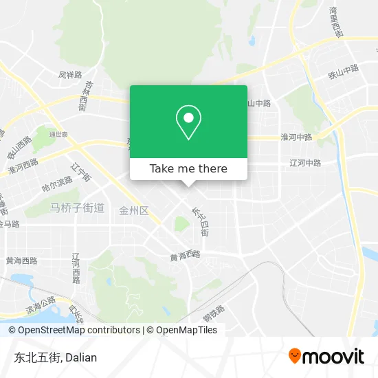 东北五街 map