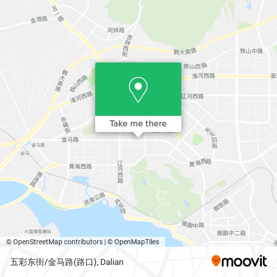 五彩东街/金马路(路口) map