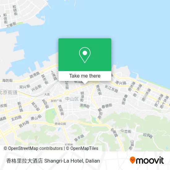 香格里拉大酒店 Shangri-La Hotel map